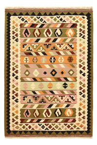 Kelim Teppich - Oriental - 147 x 102 cm - mehrfarbig