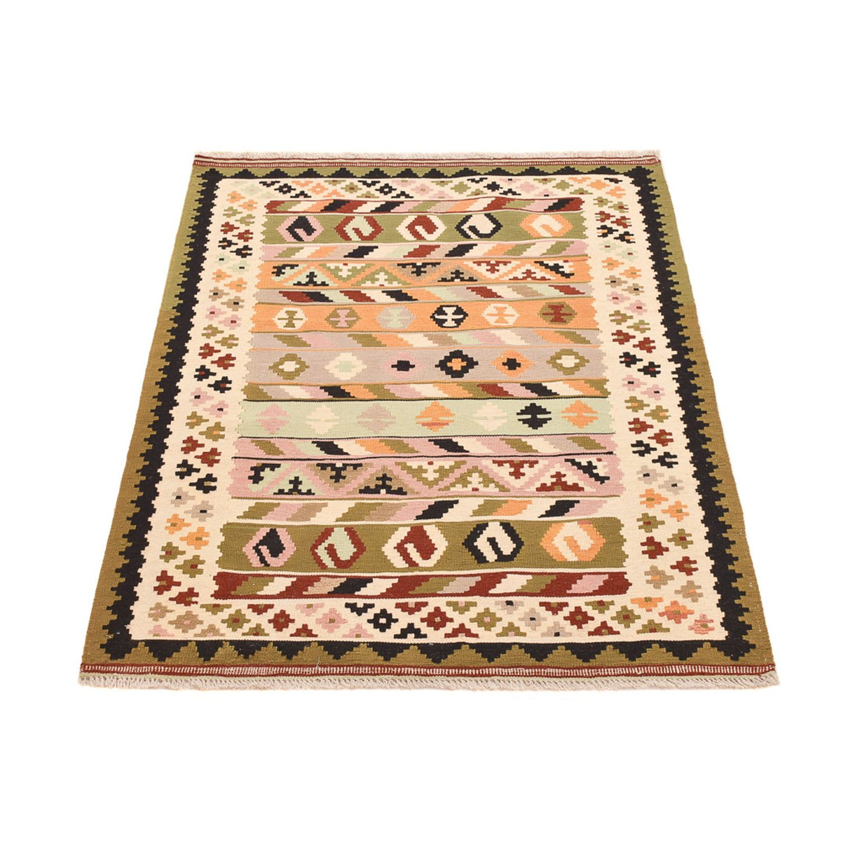 Kelim Teppich - Oriental - 147 x 102 cm - mehrfarbig
