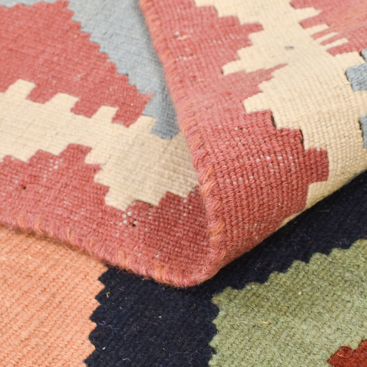 Kelim Teppich - Oriental - 145 x 94 cm - mehrfarbig