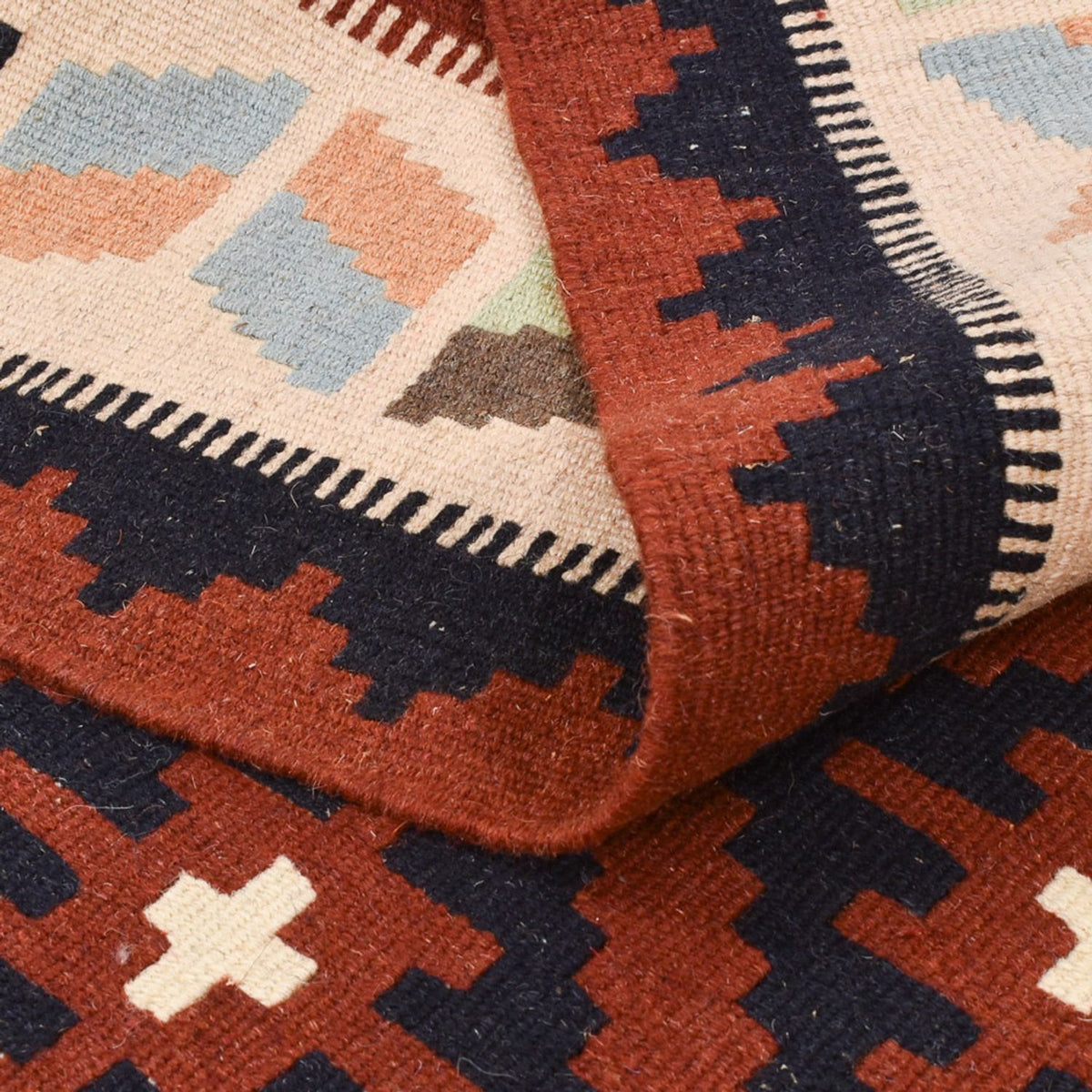 Kelim Teppich - Oriental - 150 x 104 cm - mehrfarbig