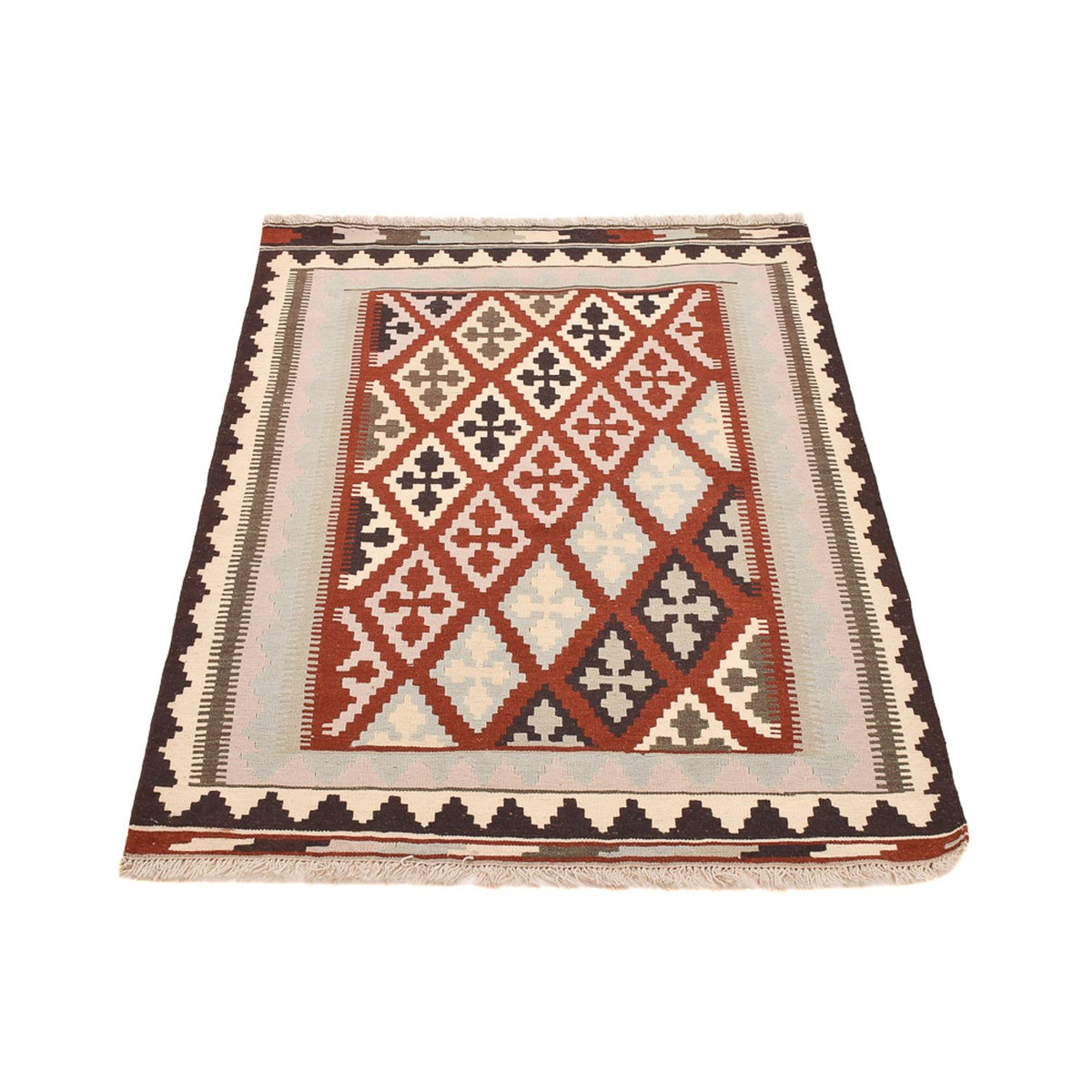 Kelim Teppich - Oriental - 155 x 105 cm - mehrfarbig