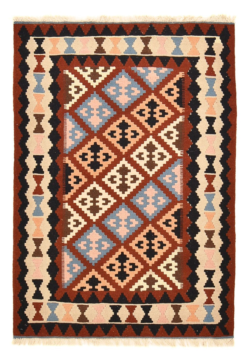 Kelim Teppich - Oriental - 146 x 100 cm - mehrfarbig