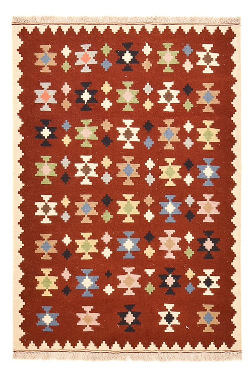 Kelim Teppich - Oriental - 153 x 105 cm - mehrfarbig