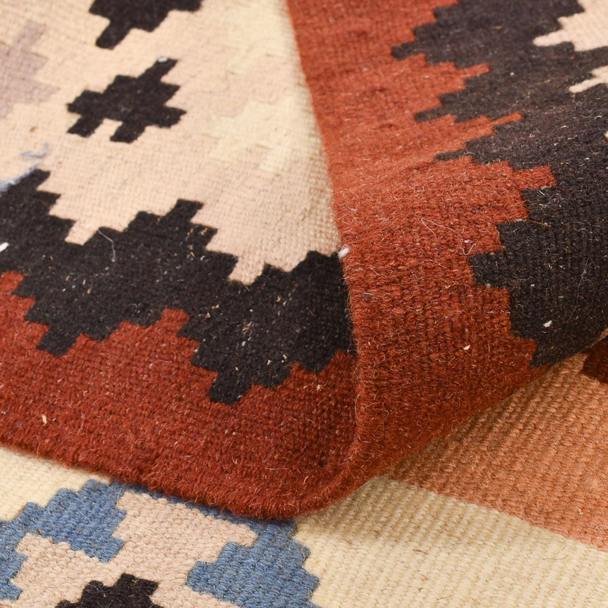 Kelim Teppich - Oriental - 150 x 103 cm - mehrfarbig