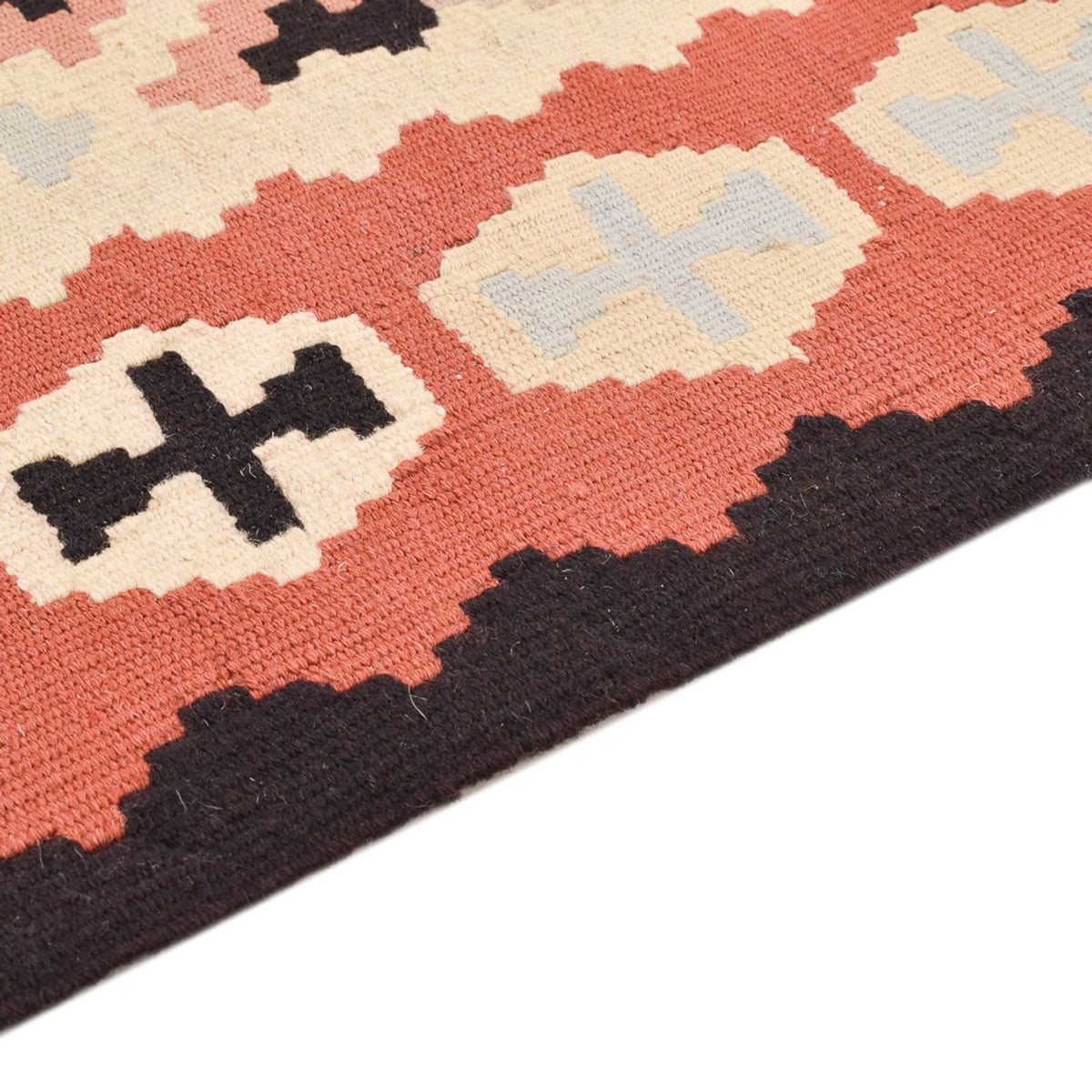 Kelim Teppich - Oriental - 145 x 102 cm - mehrfarbig