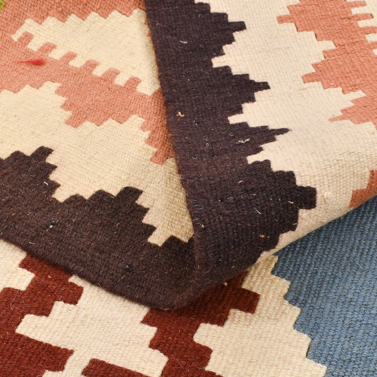 Kelim Teppich - Oriental - 150 x 107 cm - mehrfarbig