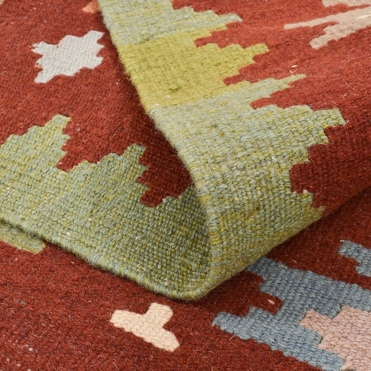 Kelim Teppich - Oriental - 132 x 97 cm - mehrfarbig