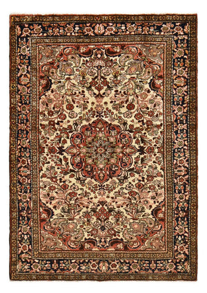 Perserteppich - Nomadic - 209 x 153 cm - dunkelbeige