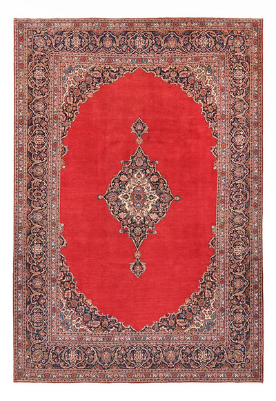 Keshan Teppich 252x377cm - Perserteppich - rot