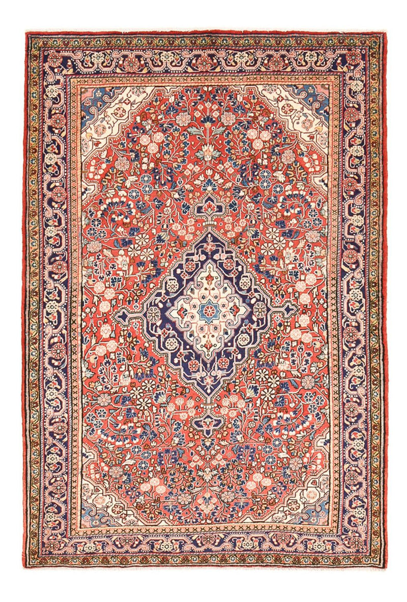 Perserteppich - Nomadic - 201 x 136 cm - mehrfarbig