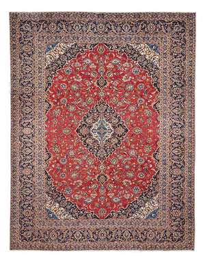 Perserteppich - Keshan - 396 x 301 cm - rot