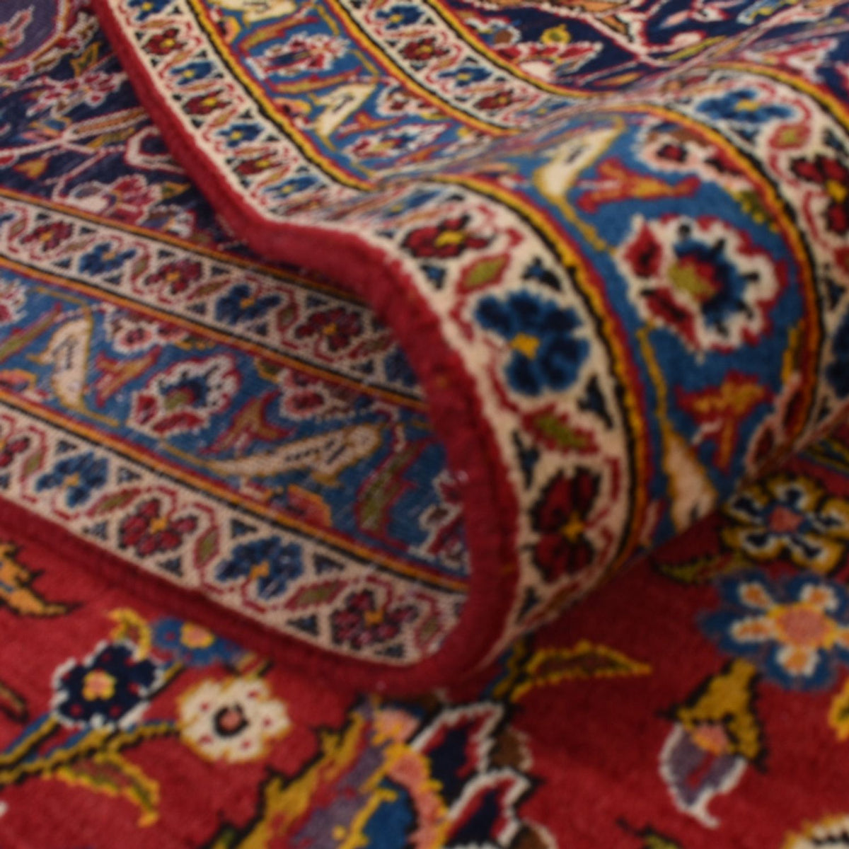 Perserteppich - Keshan - 396 x 301 cm - rot