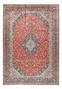 Perserteppich - Keshan - 452 x 310 cm - rot