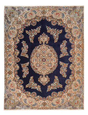 Perserteppich - Royal - 340 x 257 cm - dunkelblau