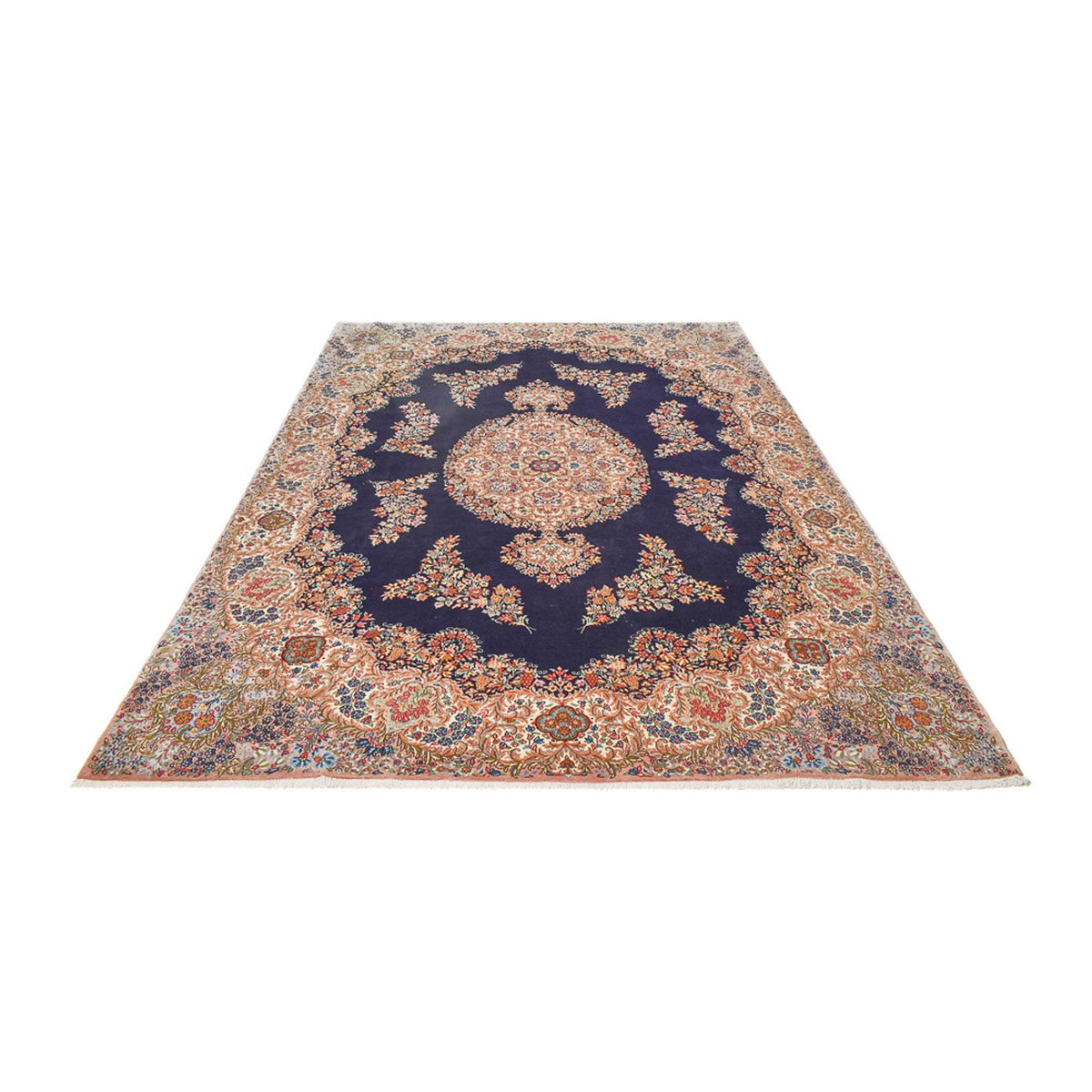 Perserteppich - Royal - 340 x 257 cm - dunkelblau
