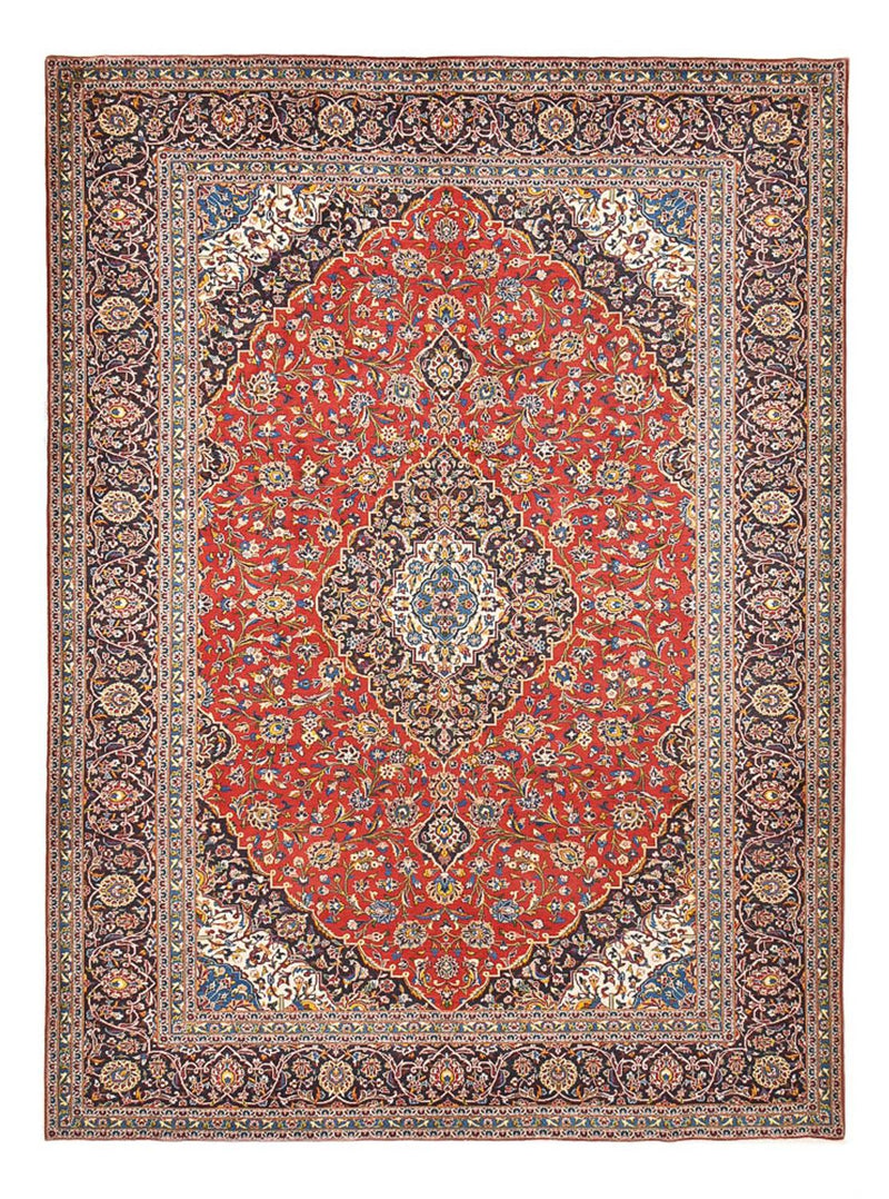 Perserteppich - Keshan - 398 x 300 cm - rot