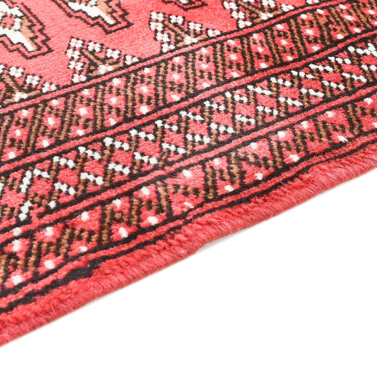 Turkaman Teppich - 135 x 94 cm - rot