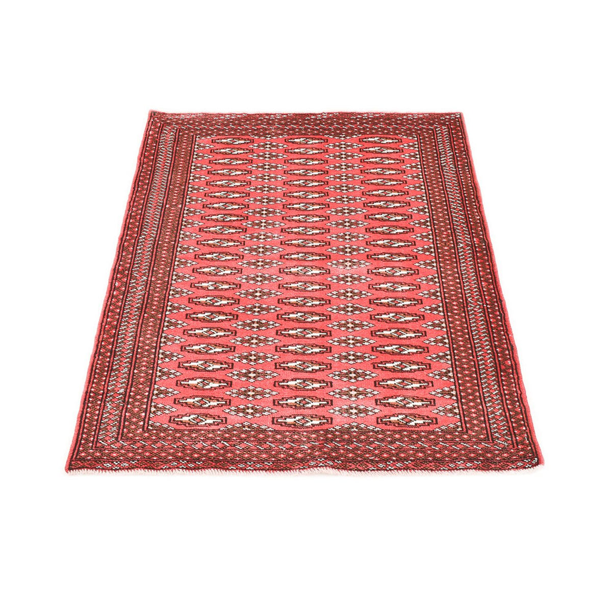 Turkaman Teppich - 135 x 94 cm - rot