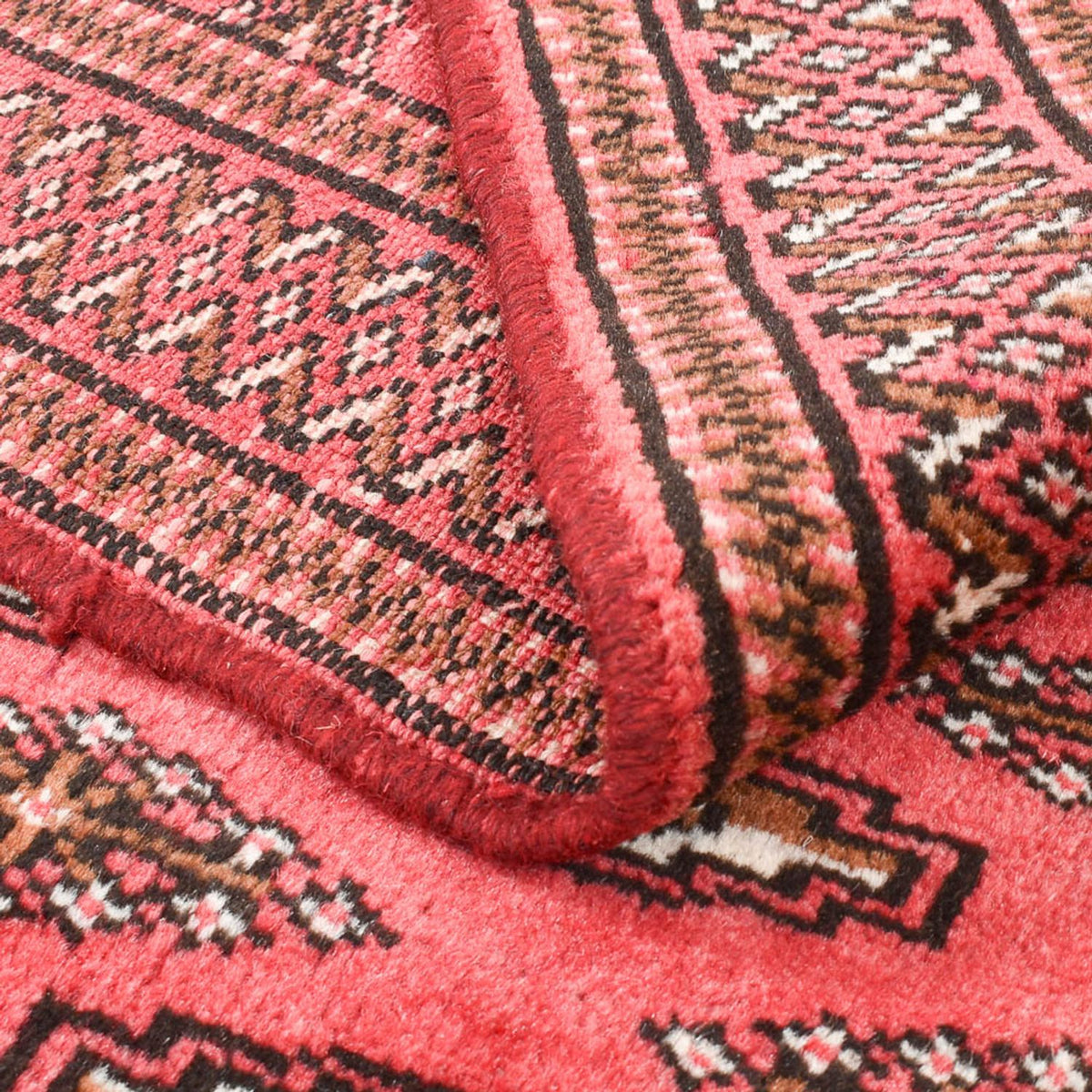 Turkaman Teppich - 147 x 93 cm - rot