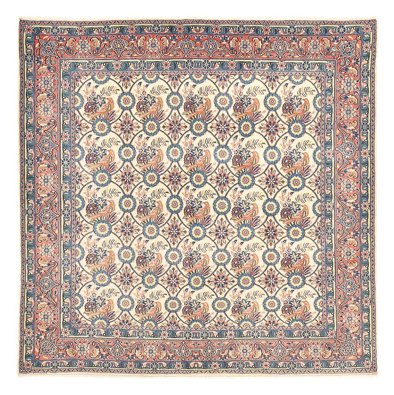 Perserteppich - Keshan quadratisch  - 192 x 195 cm - mehrfarbig