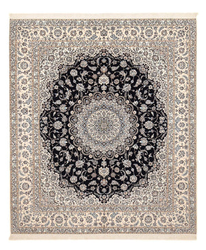 Perserteppich - Nain - Premium - 306 x 254 cm - dunkelblau