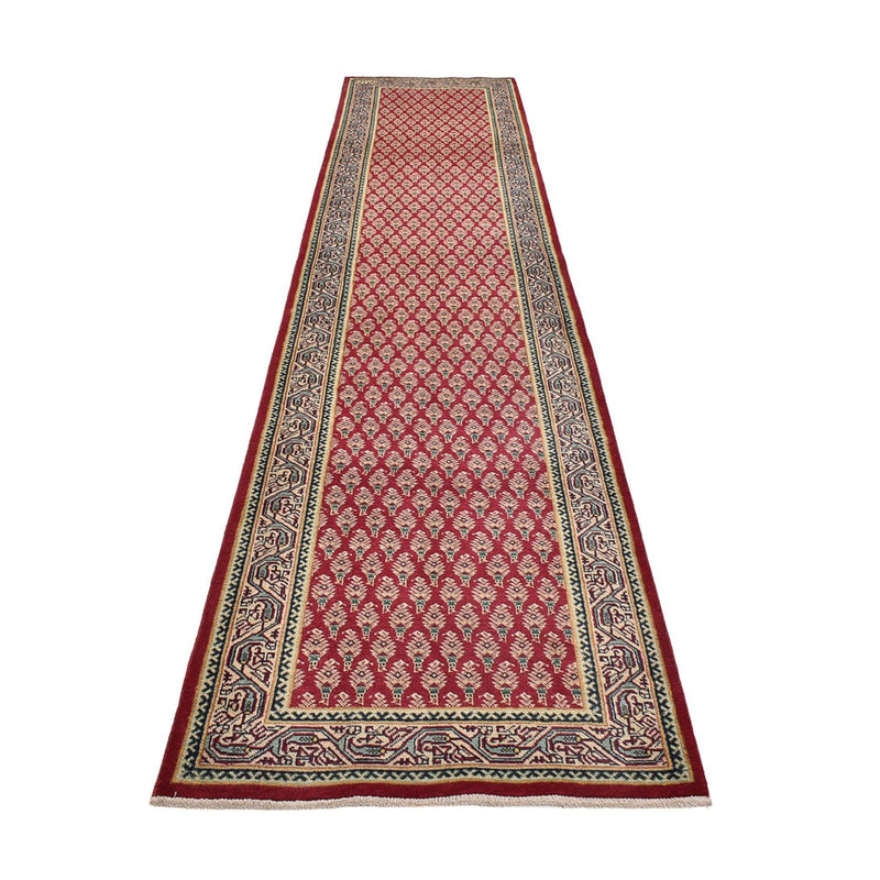 Läufer Perser - Täbriz - 478 x 99 cm - rot