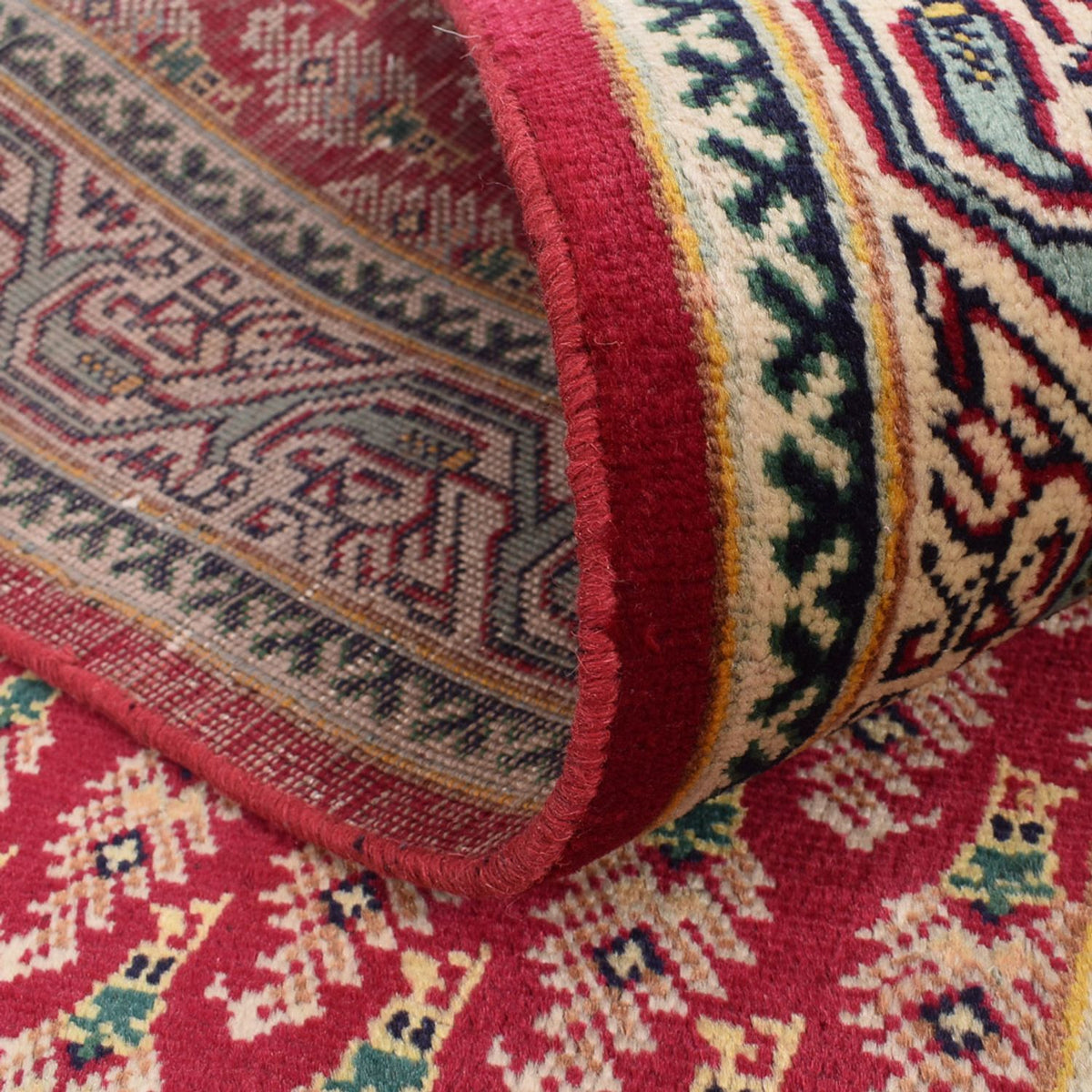 Läufer Perser - Täbriz - 475 x 99 cm - rot