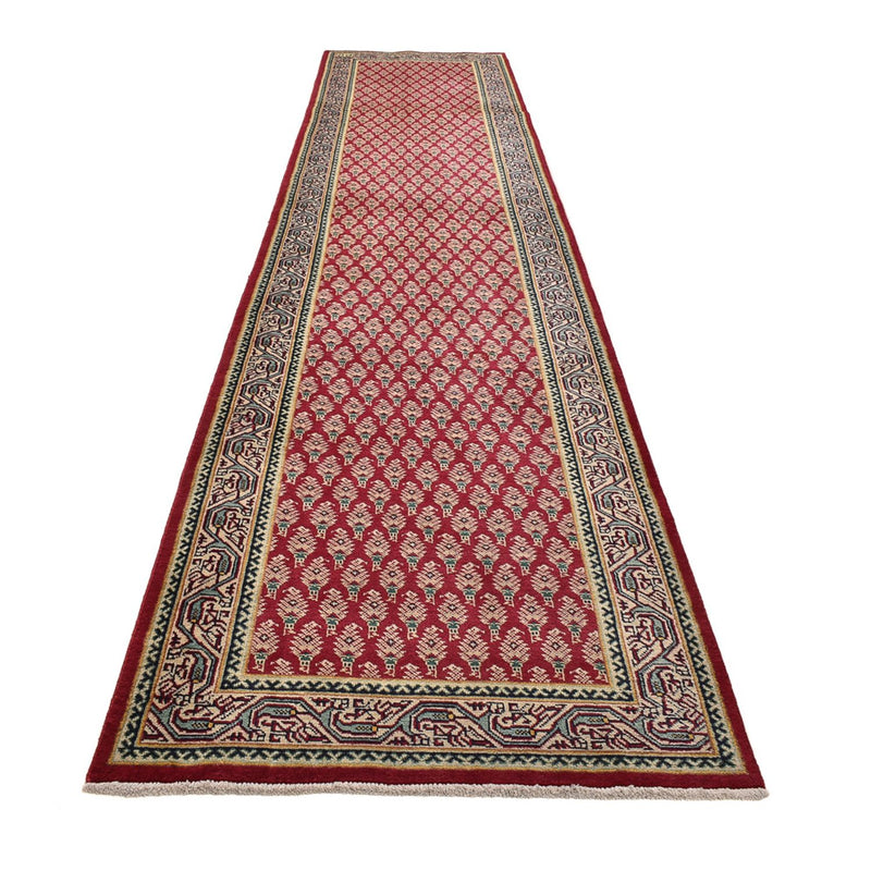 Läufer Perser - Täbriz - 475 x 99 cm - rot