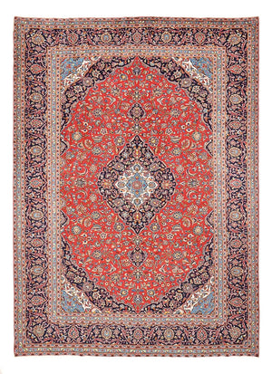 Perserteppich - Keshan - 395 x 286 cm - rot
