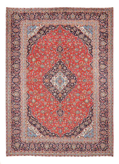Keshan Teppich 286x395cm - Perserteppich - rot