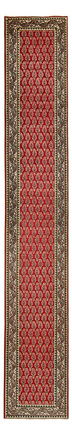 Läufer Perser - Täbriz - 460 x 73 cm - rot