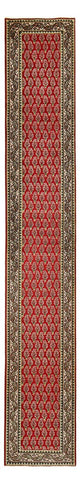 Läufer Perser - Täbriz - 460 x 73 cm - rot