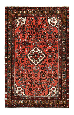 Perserteppich - Nomadic - 154 x 100 cm - hellrot