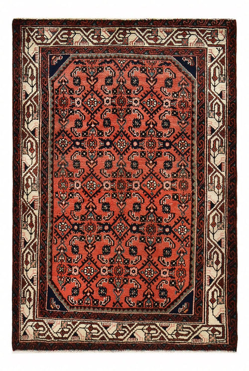 Perserteppich - Nomadic - 152 x 103 cm - hellrot