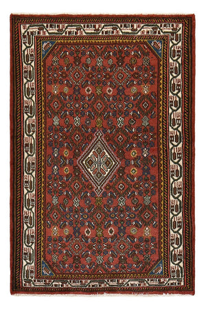 Perserteppich - Nomadic - 150 x 99 cm - dunkelrot