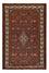 Perserteppich - Nomadic - 150 x 99 cm - dunkelrot