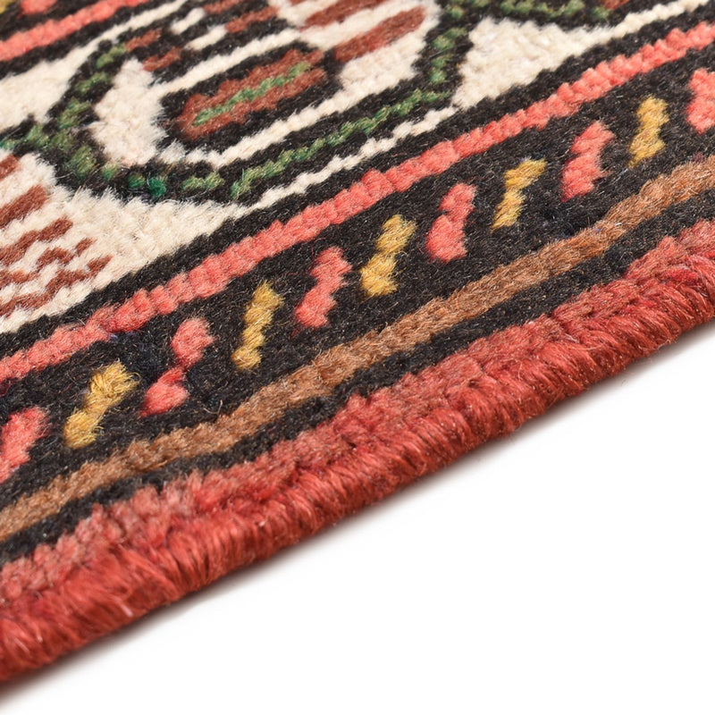 Perserteppich - Nomadic - 150 x 99 cm - dunkelrot