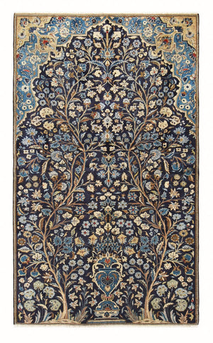 Perserteppich - Classic - 240 x 139 cm - dunkelblau
