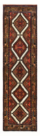 Läufer Perser - Nomadic - 292 x 75 cm - dunkelrot