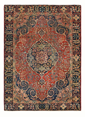 Perserteppich - Nomadic - 175 x 128 cm - rot
