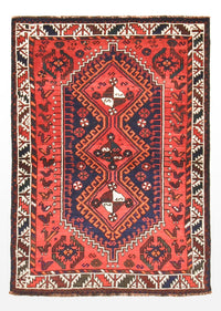 Perserteppich - Nomadic - 163 x 112 cm - rot