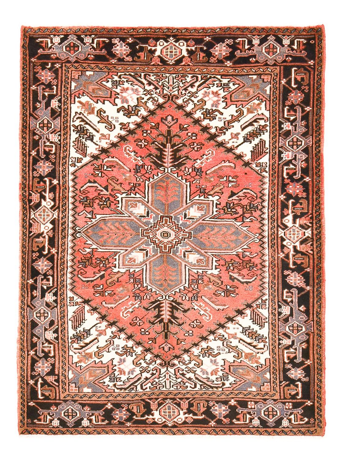 Perserteppich - Nomadic - 205 x 156 cm - hellrot