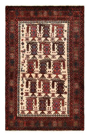 Belutsch Teppich - 155 x 98 cm - beige