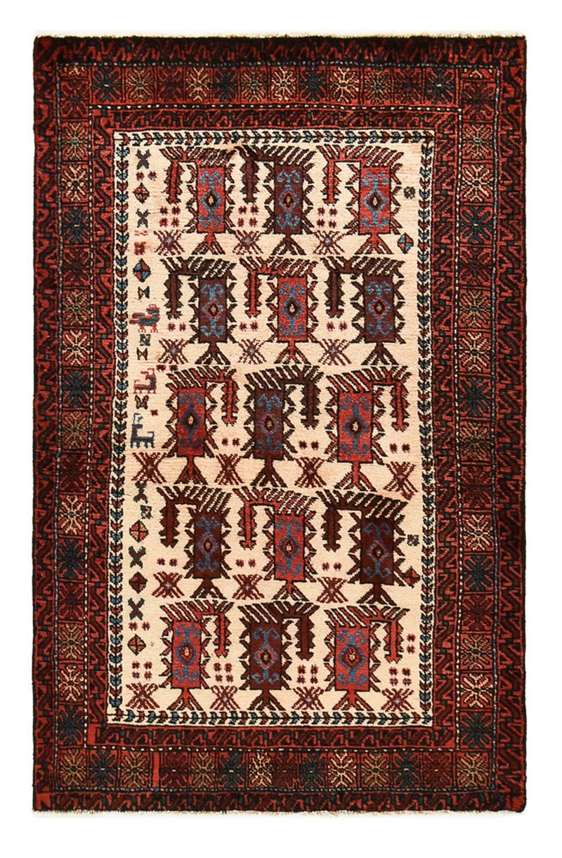 Belutsch Teppich - 155 x 98 cm - beige