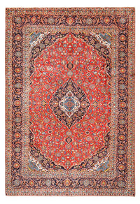 Perserteppich - Keshan - 422 x 296 cm - rot
