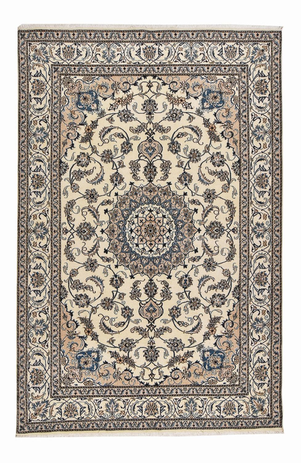 Perserteppich - Nain - 296 x 193 cm - beige