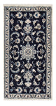 Perserteppich - Nain - 133 x 70 cm - dunkelblau