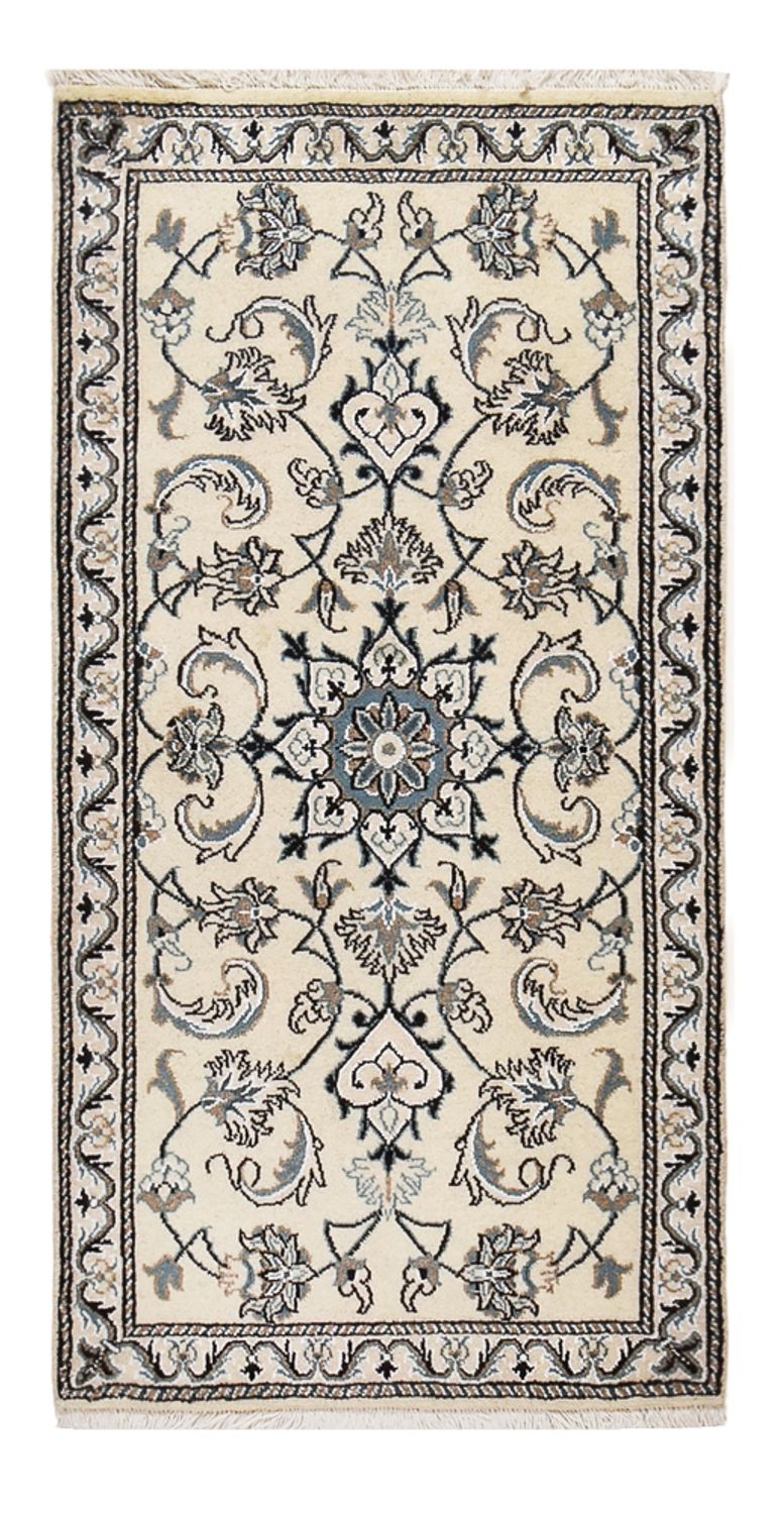 Perserteppich - Nain - 138 x 67 cm - creme