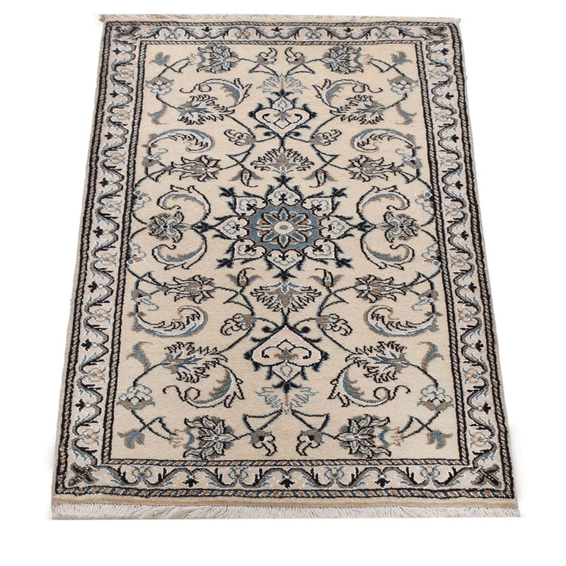 Perserteppich - Nain - 138 x 67 cm - creme