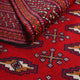 Turkaman Teppich - 175 x 128 cm - rot